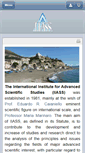 Mobile Screenshot of iiassvietri.it